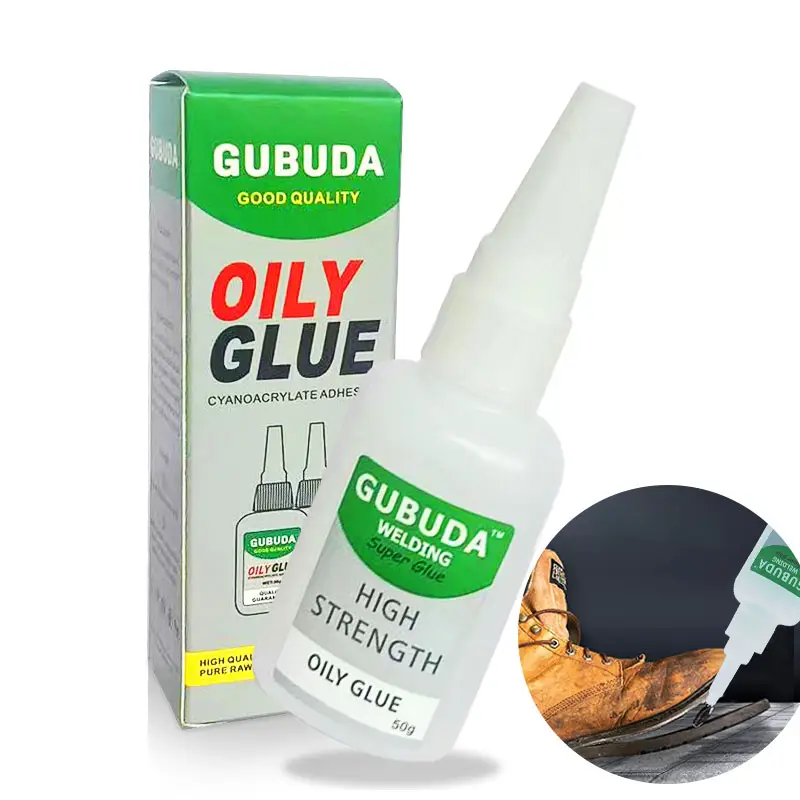 GUBUDA Welding High-Strength Oily Glue, Uniglue Universal Super Glue, Strong Plastic Glue Fast Repair and Curing for Metals, Plastics