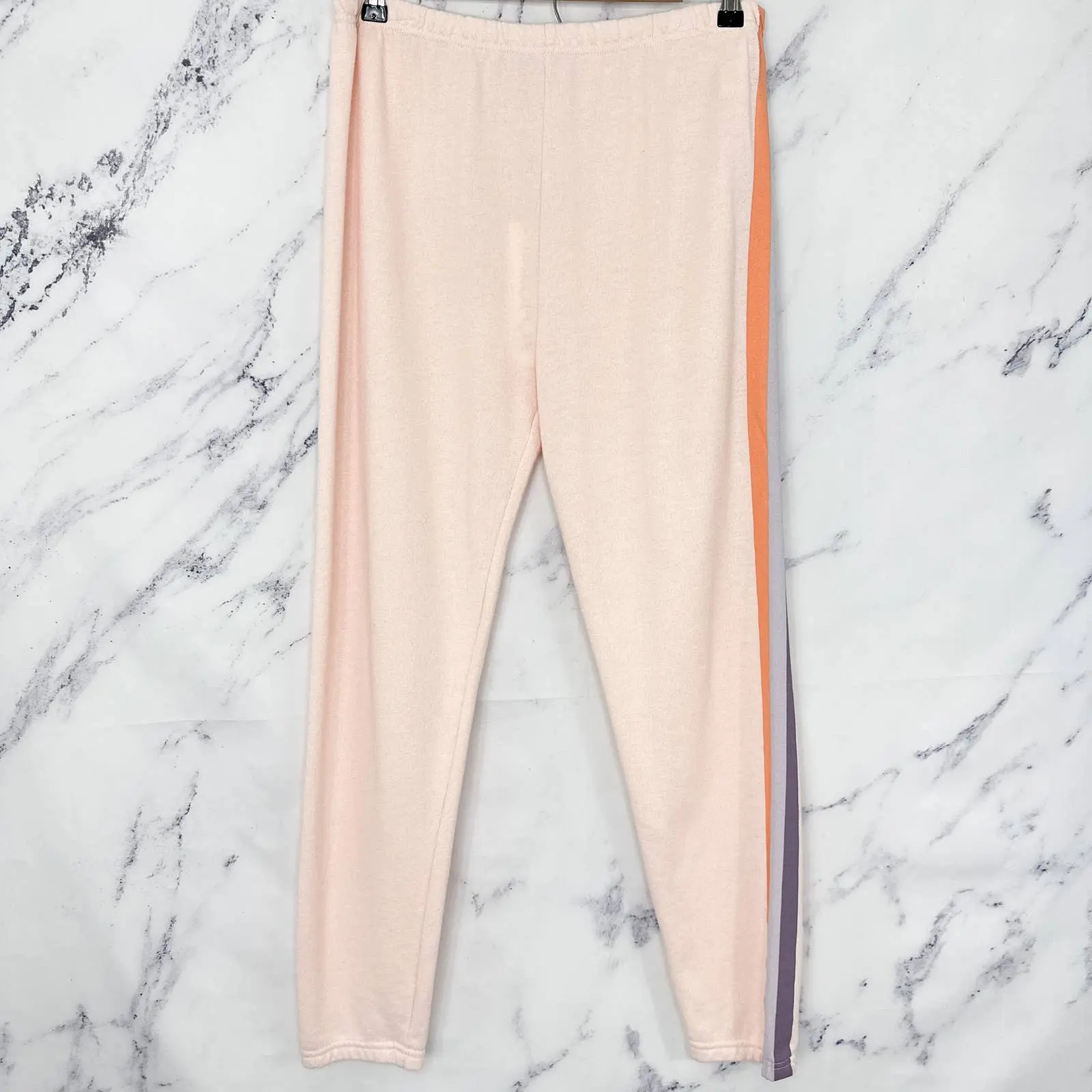Wildfox | Grapefruit Stripes Knox Pants | Sz L