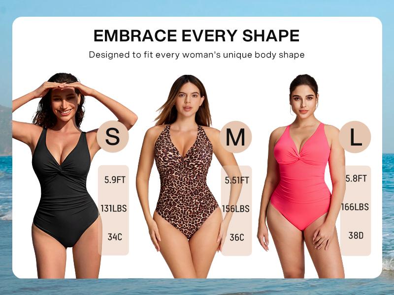 Lilylove 2026 New Swimsuit Women's Sculpting One Piece Ruched Cross-Front Tummy Tucking Slimming Snatched Waist Shapewear Bathing Suit Swimwear Swimming Beach The Twist Front Collection Tankini Swimdress