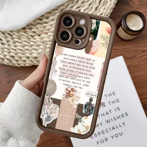 Compatible for iPhone11/12/13/14/15/16/promax/x/xs/xr/xsmax Case Encouraging Christian Quotes Soft TPU Shockproof Protective CASE