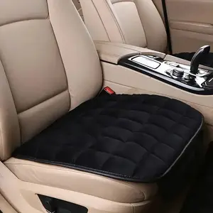 Car Seat, Non-Slip Base and Front Pocket - Soft Memory Foam Cushion, Suitable for Cars, SUVs, Trucks - Compressible, Lightweight Warm Beige Cover (Fits Most Vehicles), Car Seat Cover, Car Essential, Cushion, Car Front Seat Cover, Car Seat Cover Front Seat