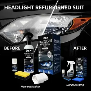 car Automotive Headlamp Restoration Fluid, oxidized and yellowed automotive headlamps, blurring enhanced crystalline coating refurbisher ￼ ￼ ￼ ￼ ￼ ￼