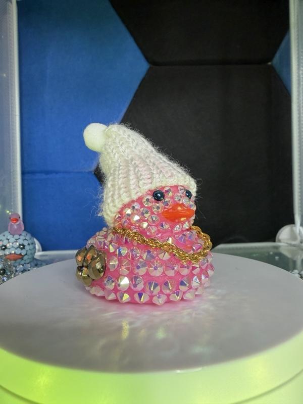 Rhinestone Rubber Ducks