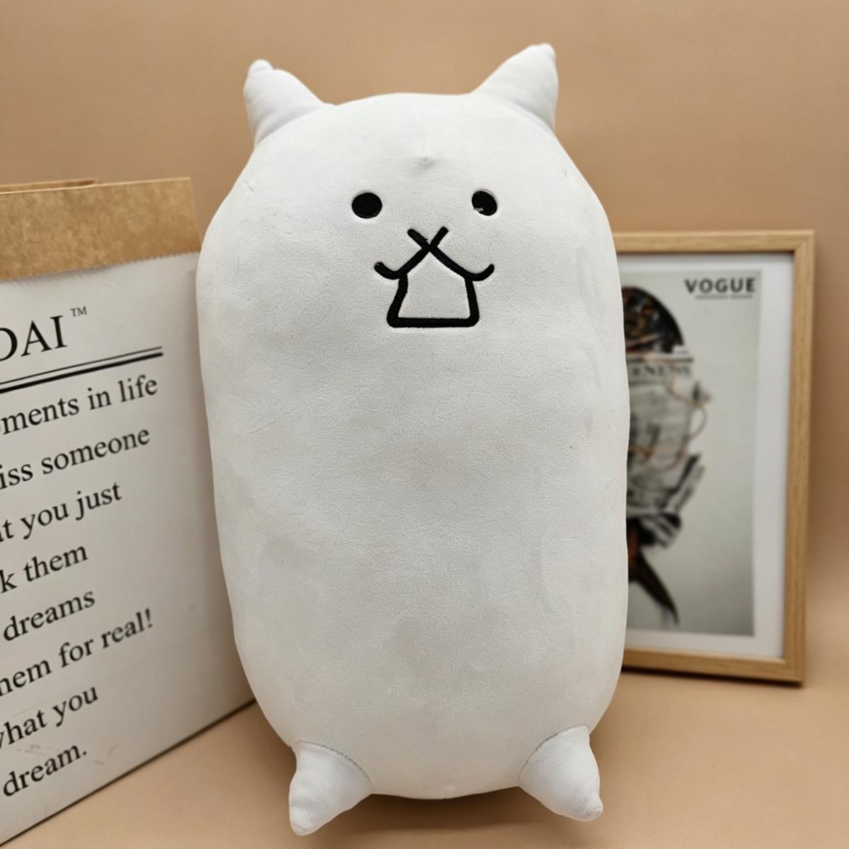 The Battle Cats Plush Toy - Popular Game Collectible Stuffed Animal - Adorable Cat Doll - Ideal Birthday Gift for Kids & Teens