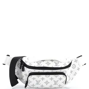Pre-owned Louis Vuitton material Belt Bags Rush Bumbag Monogram Shadow Leather by Rebag