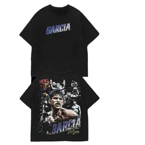 Garcia "kingRy" ryan Shirt Gymer Retro Old Graphic Cotton T-Shirt, Fashion Cotton, Full Sizes, For Men, For Women