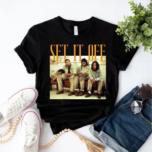 Retro Set It Off Shirt, Set It Off T-Shirt, Set It Off Tee Shirt, Movie Tee Shirt, Gift For Fan