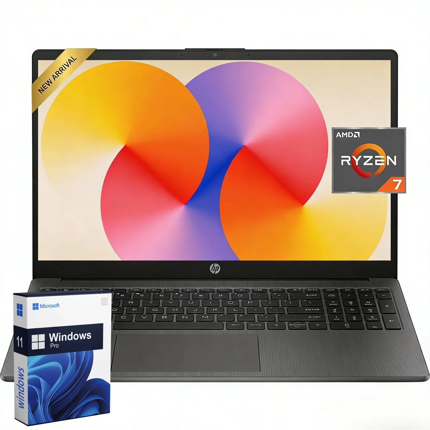 hp 255 g10 ryzen 7 7730u laptop (16 gb ram, 512 gb ssd) - TikTok Shop