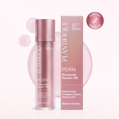 [PLANTIFIQUE Official Shop] PDRN Exosome Serum 700 – Hydrating Face Serum with Niacinamide, Hyaluronic Acid & Peptides, Lightweight Skin Care