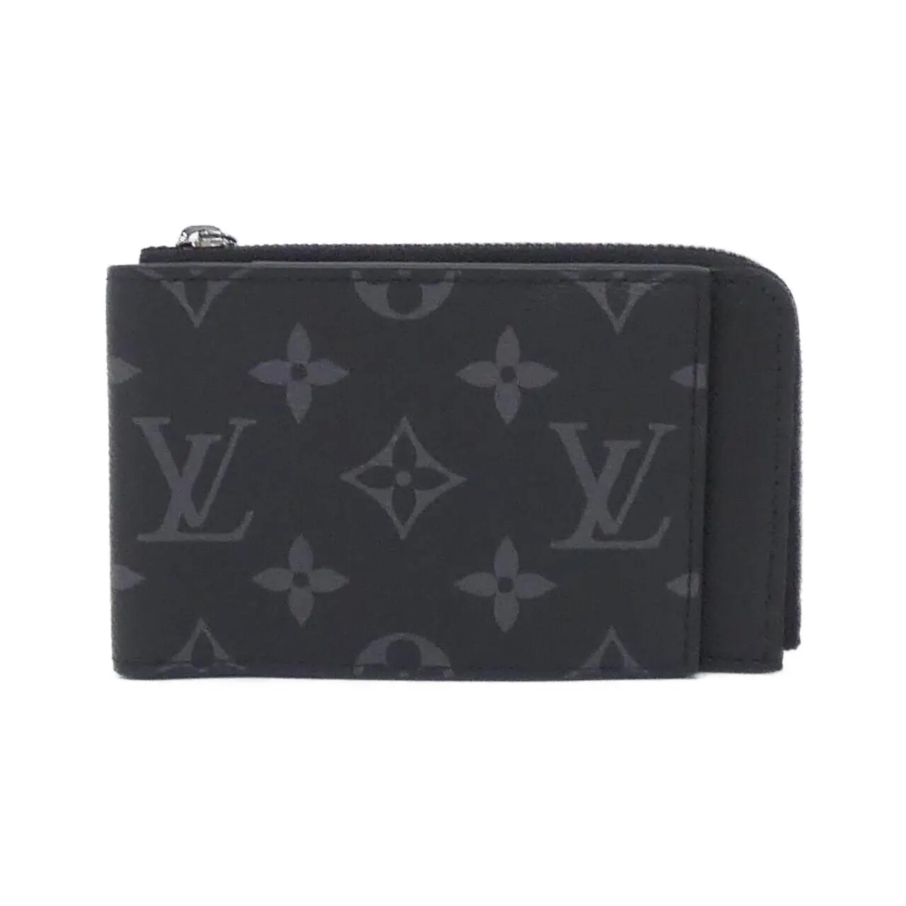 Pre-owned Louis Vuitton Canvas Small Leather Goods Monogram Eclipse Hybrid Wallet