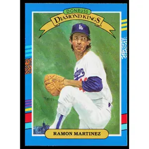 Ramon Martinez 1991 Donruss #15 Los Angeles Dodgers