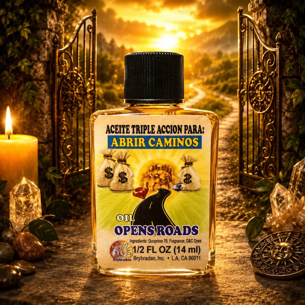 Road Opener Aroma Scented Oil - Aceite de Abre Caminos, Home Fragrance for Home Care