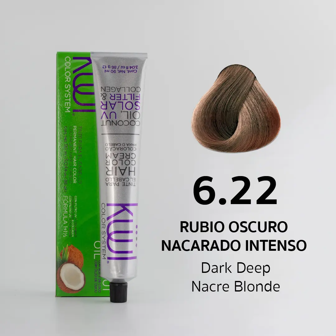 6.22 - Dark Deep Nacre Blonde