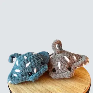 Stingray Pocket Pal's, Handmade Crochet Plushie