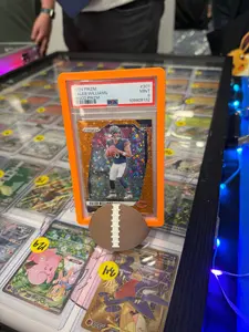 Football Card Display Stand – Slab or Top Loader Holder – Trading Card Holder