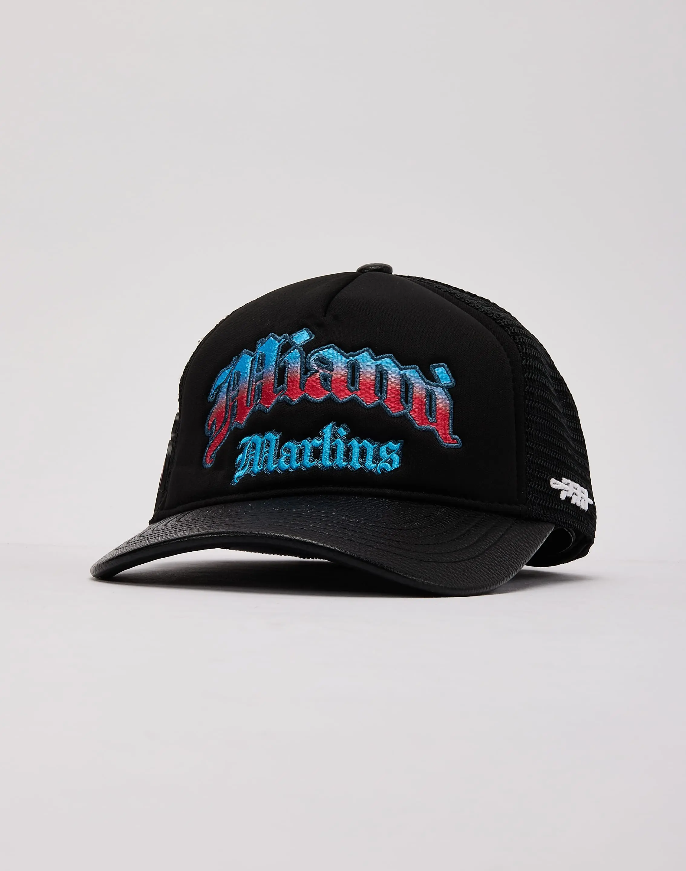 Mens Pro Standard MLB Miami Marlins Old English Trucker Hat