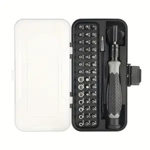 48-in-1 Precision Screwdriver Set with CRV Magnetic Bits – Pocket-Size Repair Tool Kit with Ergonomic Handle & Extension Rod | Perfect for Phone, Laptop, Glasses, Watch & Camera | Great DIY Gift for Men