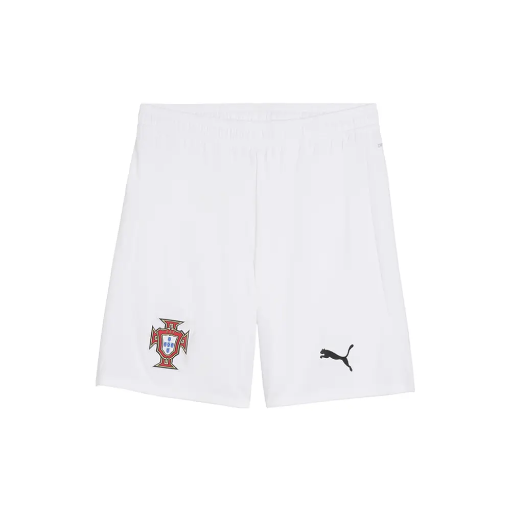 PUMA Mens Portugal 2526 Replica Home Shorts Athletic Casual  - White