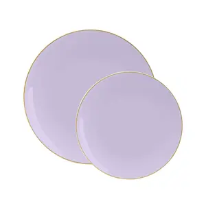 Lavender • Gold Dinnerware Collection