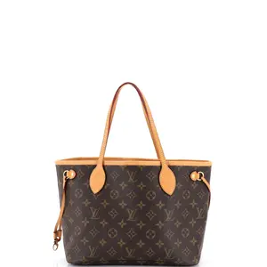 Pre-owned Louis Vuitton Canvas Coated Tote Bags REBAG Neverfull Tote Monogram Canvas PM by Rebag