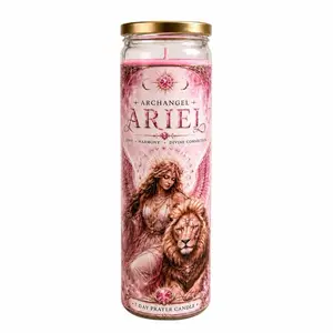 Archangel Ariel 7 Day Prayer Candle | Courage, Confidence, Manifestation & Divine Connection