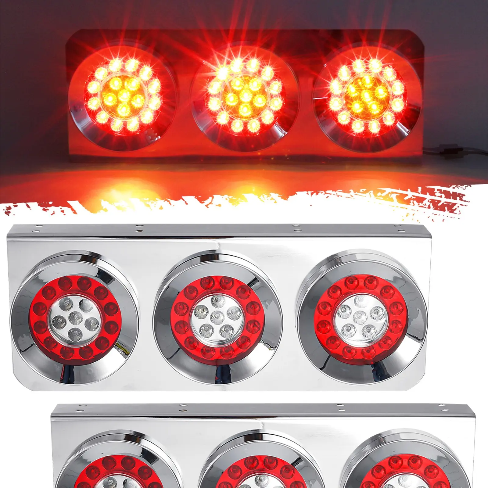 RedClear w/ Chrome Iron Bracket