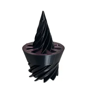 3D Printed Spiral Cone Fidget Toy High-Quality PLA Material Portable Stress Relief Desk Decoration Souvenir Gift for Home Office.                    Maker: MekDrafter