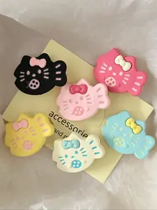 Cute Cat Fish Hair Clips Set, Japanese Style Sweet Soft Adorable Girl Accessories, Side Duckbill Clip Hair Pins Decorations