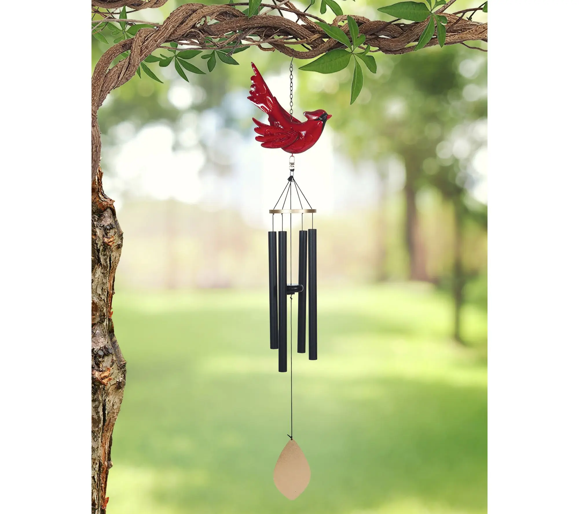 Sunset Vista Designs Winter Cardinal Wind Chime Sunset Vista Designs Winter Cardinal Wind Chime