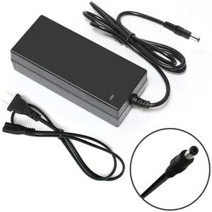 42V 2A Charger for Electric Bike Ebike 36V Li-ion Battery High Security Retardant Longer Life DC Socket 5.5/2.1mm US Power Cord Included Commuting Scooter Board Scooter