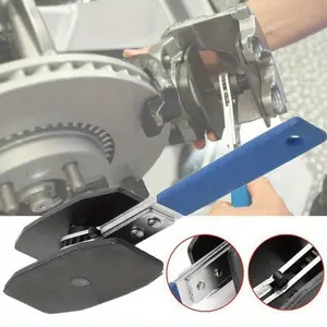 1PC Car Ratchet Brake Piston Caliper Spreader Tool Stainless Steel Press Twin Quad Separator Pad Disc Repair Kits Brake Caliper Tool Disk Brake