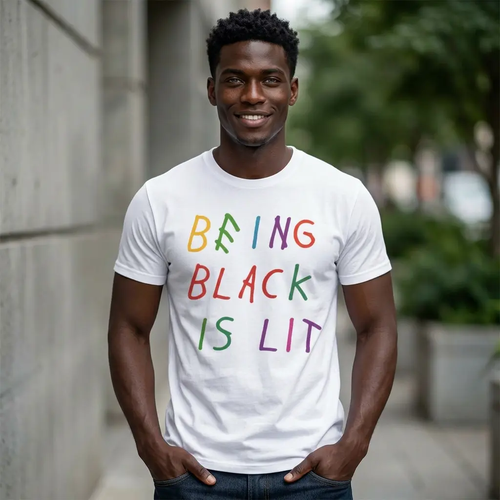 Being Black Is Lit - TShirt