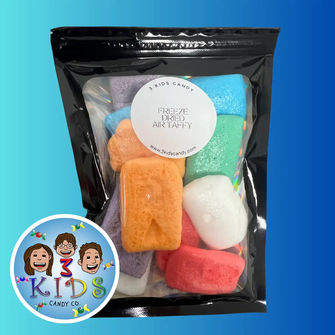 Freeze Dried Air Taffy Candy Snack Sugar
