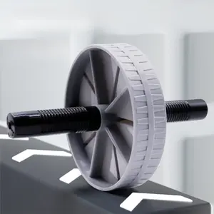 Fitness Ab Roller Wheel| Workout Equipment for Home Gym| Core Trainer for Men & Women| Abdominal Exercise Machine| Fitness Accessories| Compact Home Workout Gear| Strength Training Tool training machine ab roller wheel