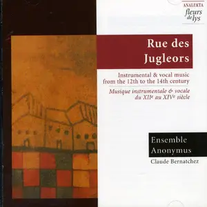 Ensemble Anonymus - Rue Des Jungleors / Instrumental & Vocal Music  [COMPACT DISC - CD] Canada - Import