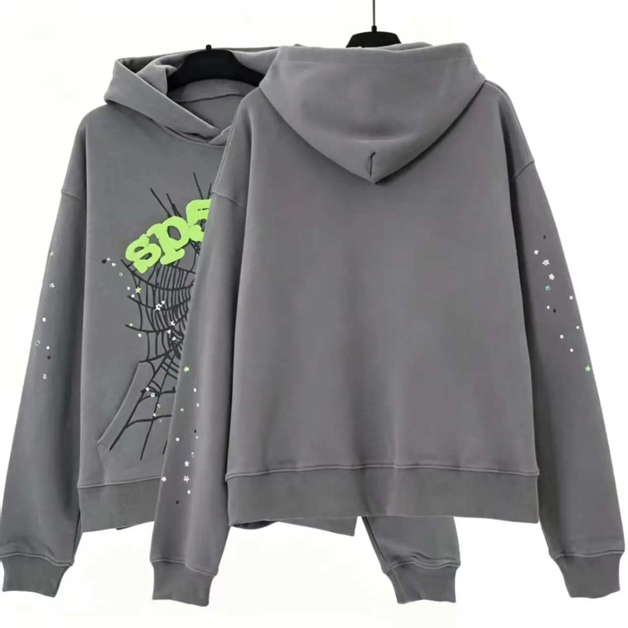y2k hoodies, Men's Hip Hop Spider WebPattern, Graphic Alphabet Print HarajukuVintage Hoodie, Punk rock style, LongSleeve Street Wear Top For Both Men AndWomen Oversized Hoodies Casual Pullover Stylish Sweater Streetwear Sweatshirt