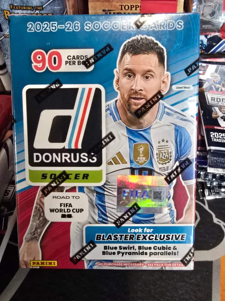 2025-2026 Donruss Soccer Road to the FIFA World Cup Blaster Box