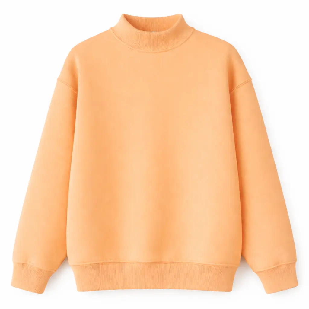 Orange Mockneck Orange Mockneck