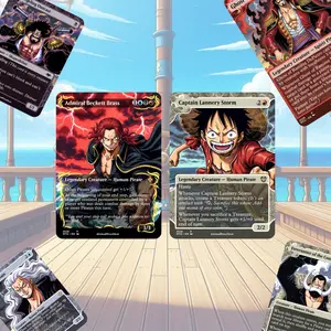 MTG Proxy 100+ Card Commander Deck Pirate Treasure Armada Storm Historic Legends & Value Engine Synergy Strategy Theme Ready to Play Magic Style Deck Perfect Gift for Collectors and Card Players