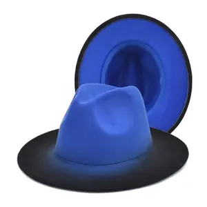 Blue Ombré Fedora