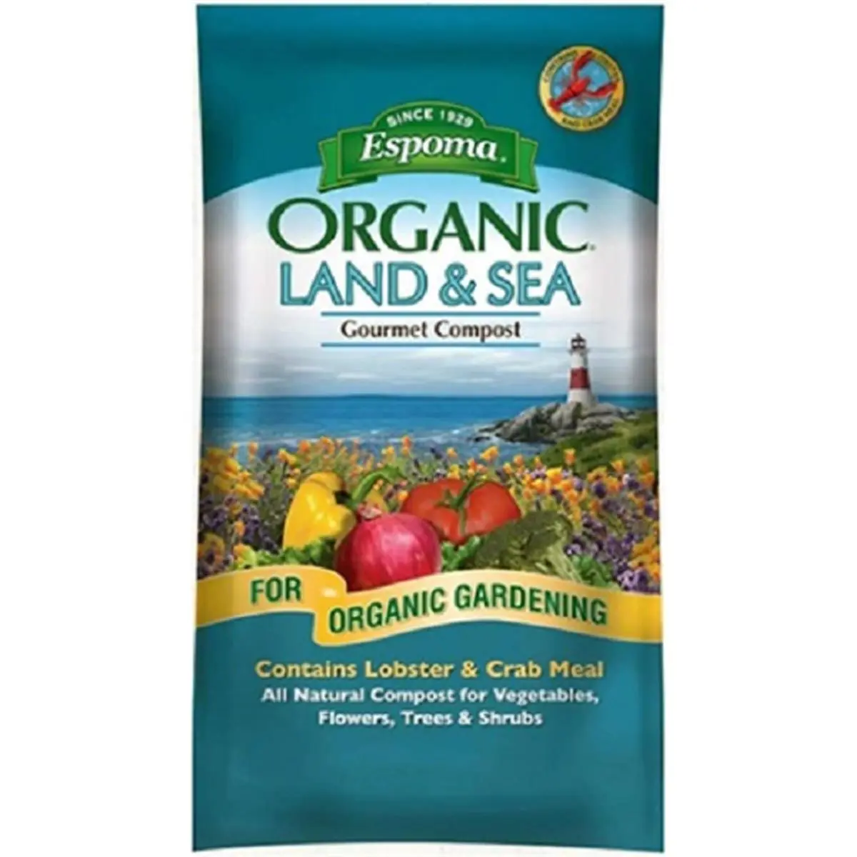 Espoma Land-Sea Compost Manure, 1 cu ft 45 lbs Natural Fertilizer for Soil Enhancement, Plant Care, Home Improvement & Garden Supplies