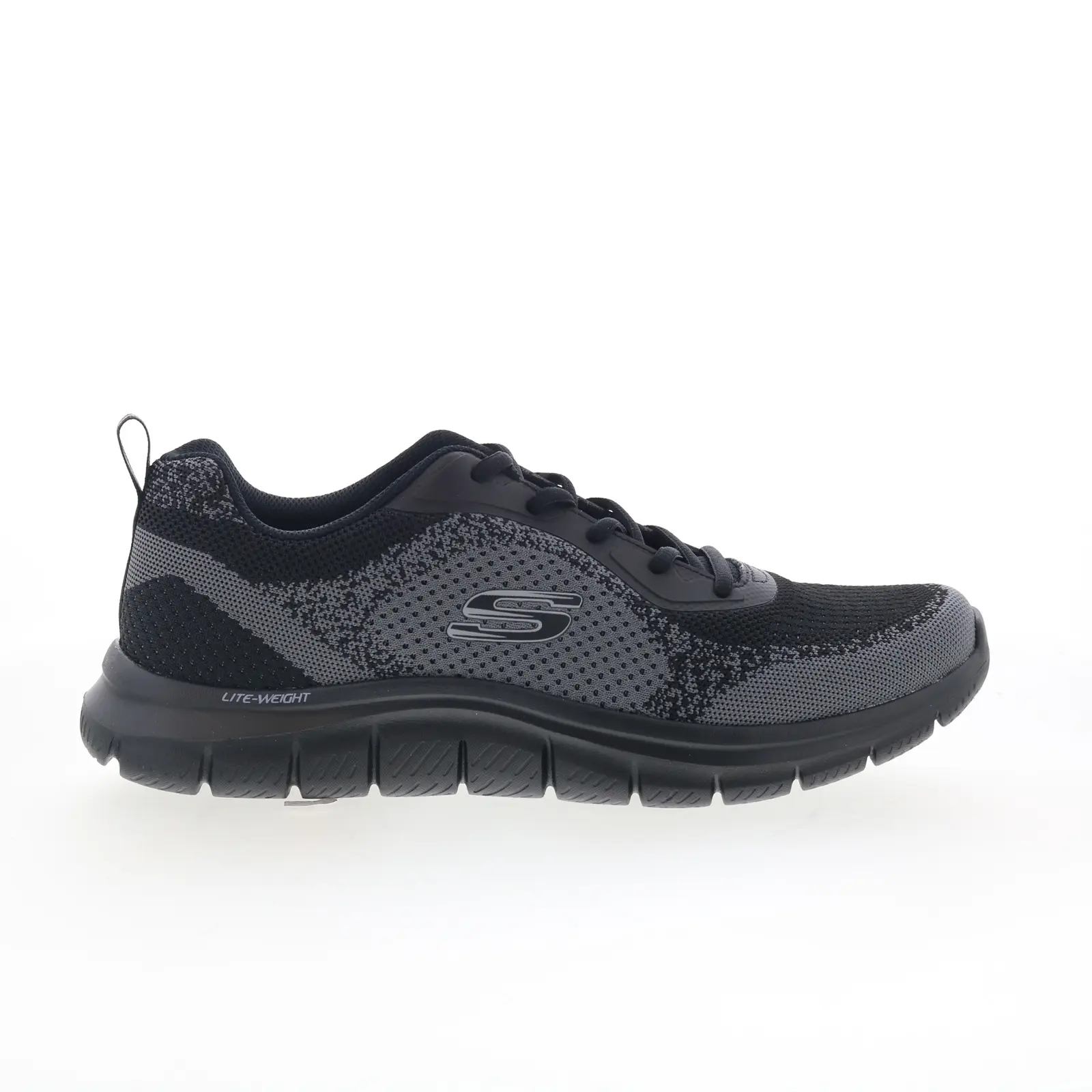 Skechers Track - Glendor 232699-BBK Mens Black Lifestyle Sneakers Shoes