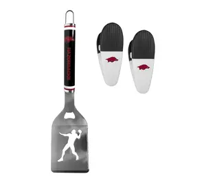 Siskiyou Sports College NCAA Steel Logo Spatulaw/Chip Clips