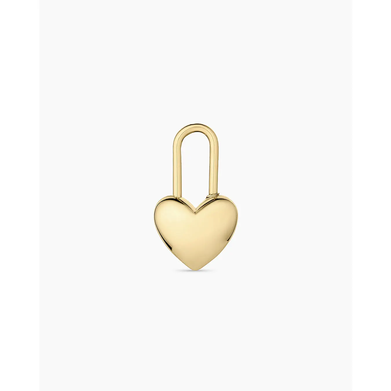 gorjana – Heart Padlock Charm – 18K Gold-Plated Heart Padlock Charm – Romantic & Versatile Jewelry