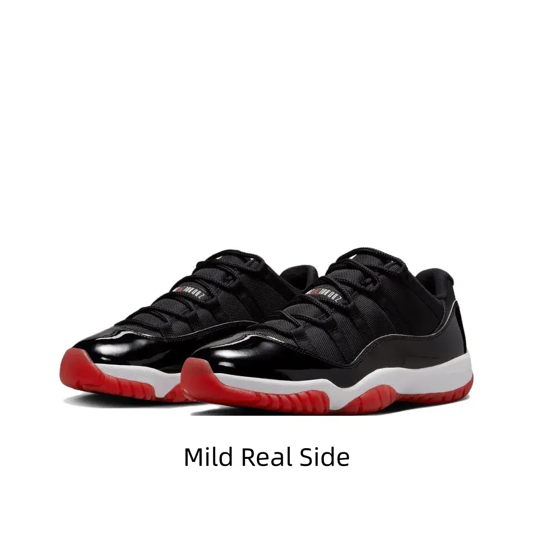 Classic Low Top Retro Casual Trainers Breathable Black Mesh Contrast Gloss Black Patent White Midsole Red Anti-Slip Rubber Sole Ideal For Dark Street Daily Outfits