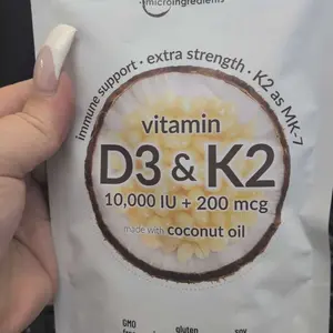 Product Review of Micro Ingredients Vitamin D3 K2 Supplement Softgels from N**a 🍷**