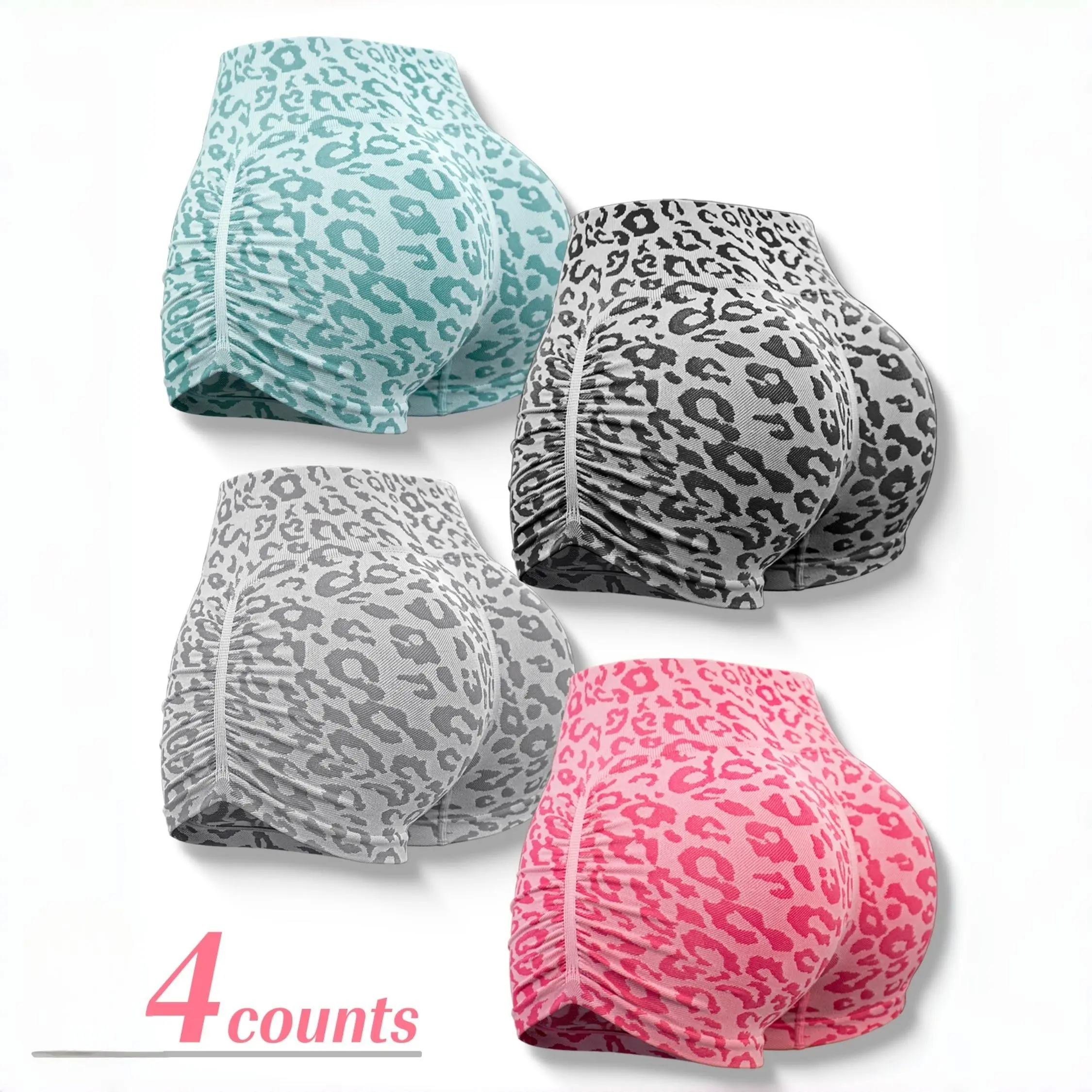 4-Dark Gray/Light GrayCyan/Pink