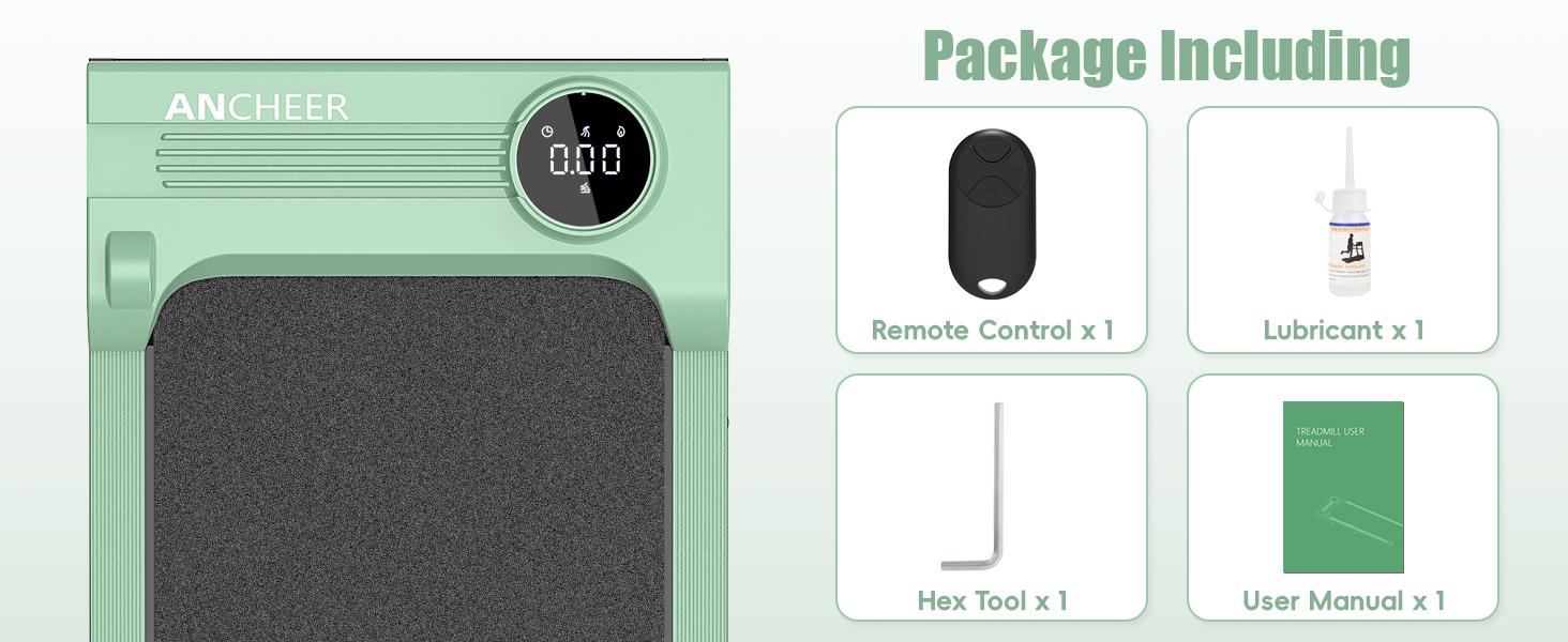 Ancheer Compact treadmill - bright colors, flexible speed adjustment, comfortable shock absorption Multifunctional Workout Station Home Exercise Equipment Home Fitness Equipment