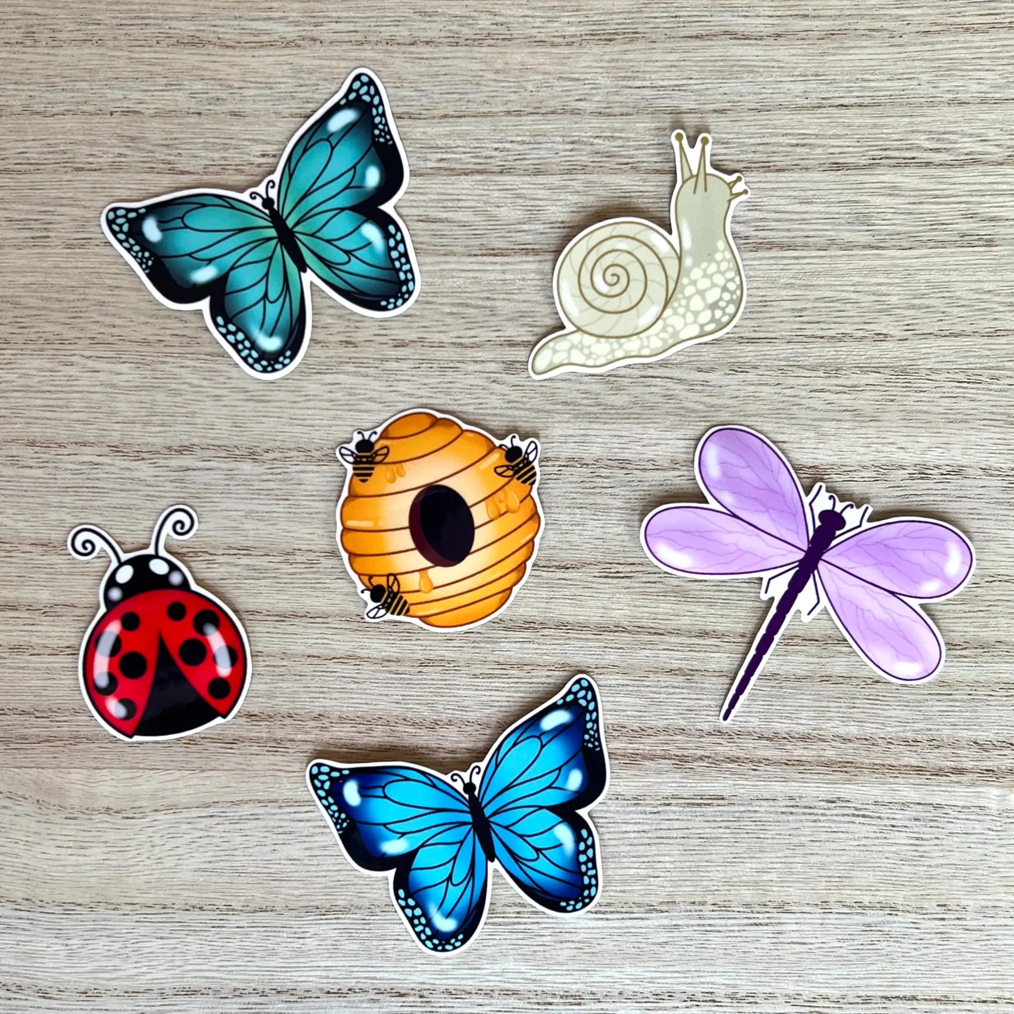 Spring Sticker Set (6 stickers) Spring Sticker Set (6 stickers)