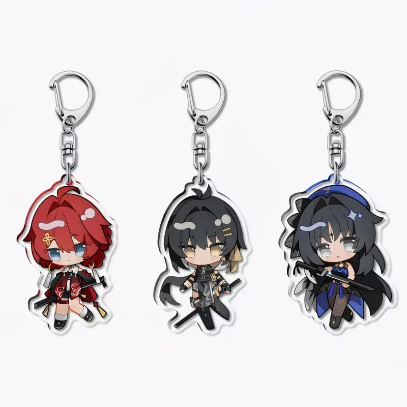Wuthering Waves LINGYANG Jiyan Yangyang Acrylic Keychains, Unique Keychains for Personal Style, Cute Keychains for Bags and Keys, Durable, Lightweight and Perfect for Personal Style, Collecting and Gifting